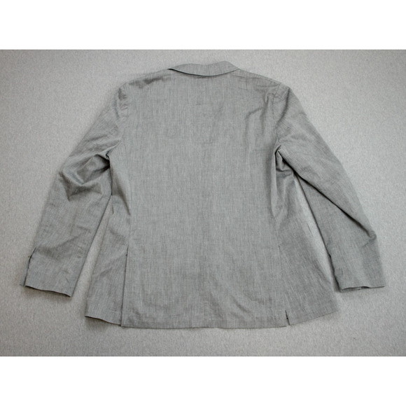J Crew Blazer Mens 44R Gray Cotton Blend Somelos Ludlow Stretch Unstructured - Picture 3 of 11